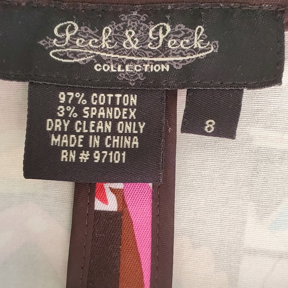 Peck & Peck NWOT vibrant light jacket - Picture 3 of 8